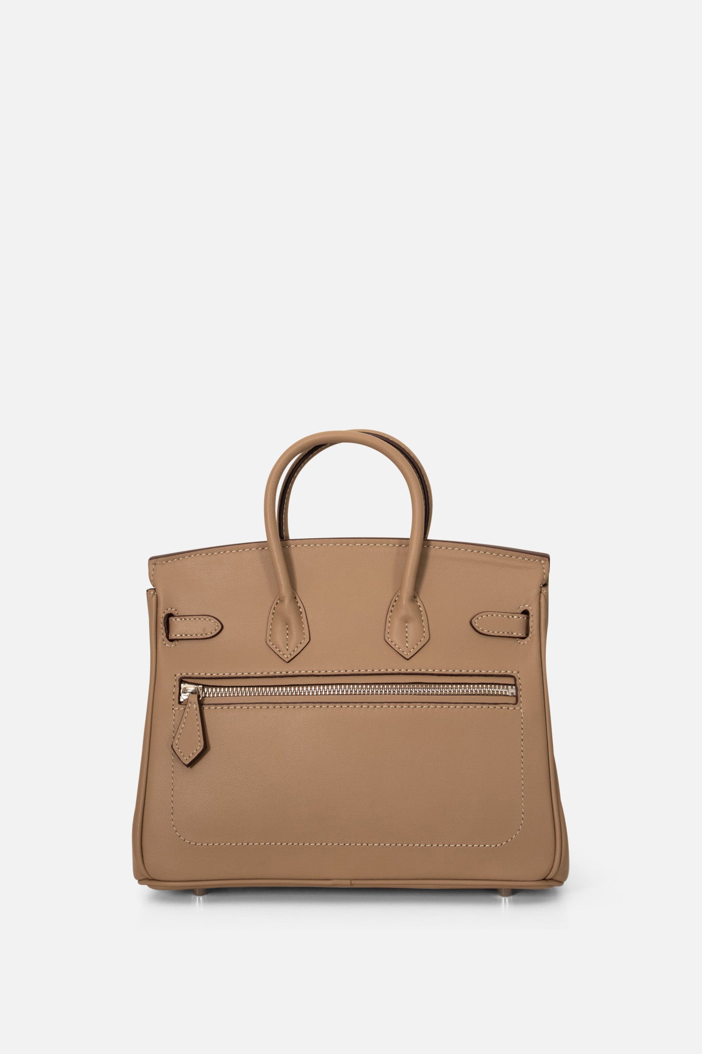 Sasha Double Handle Bag Toffee