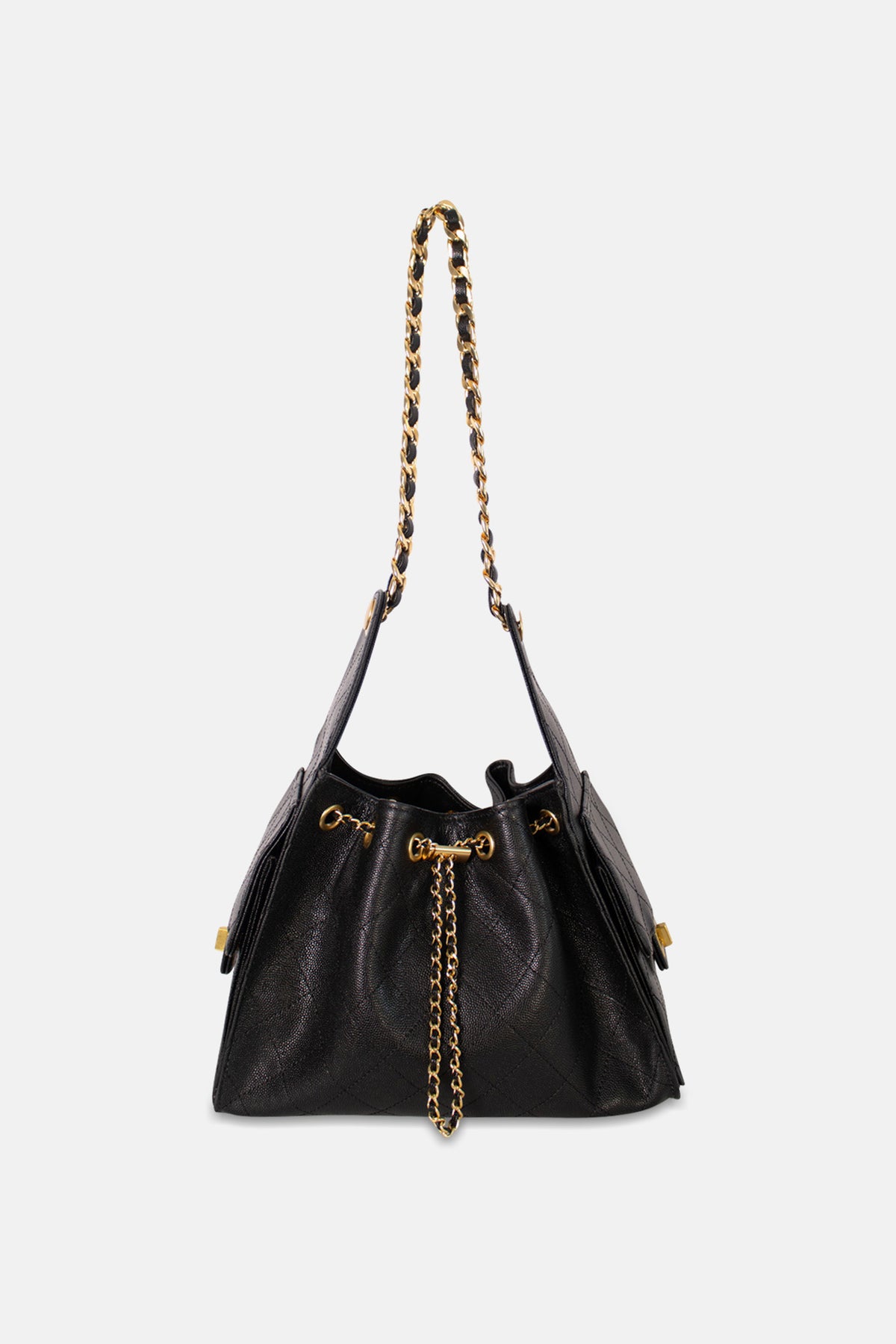 Quinn Hobo Small Black