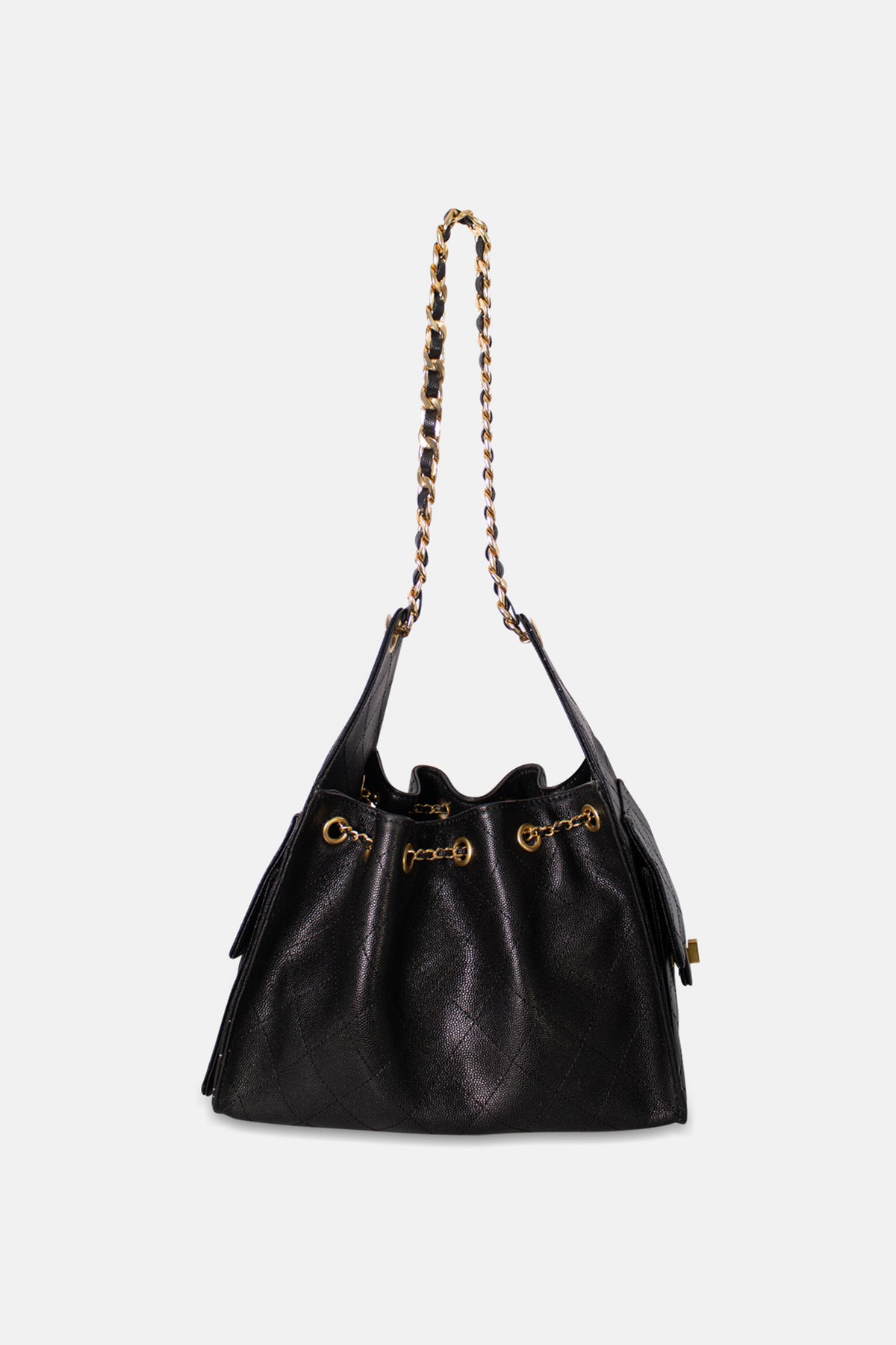 Quinn Hobo Small Black