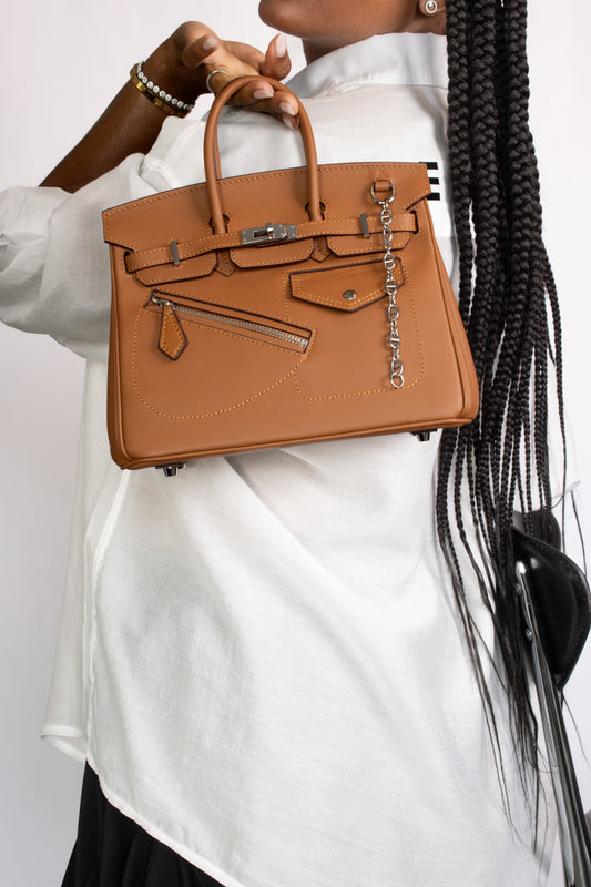 Sasha Double Handle Bag Saddle