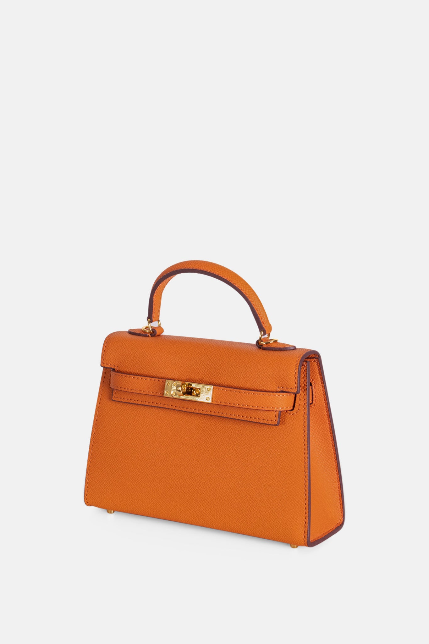 Eva Mini Top Handle Tangelo