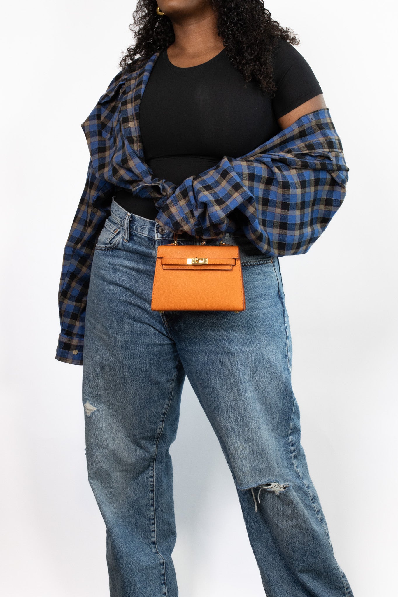 Eva Mini Top Handle Tangelo