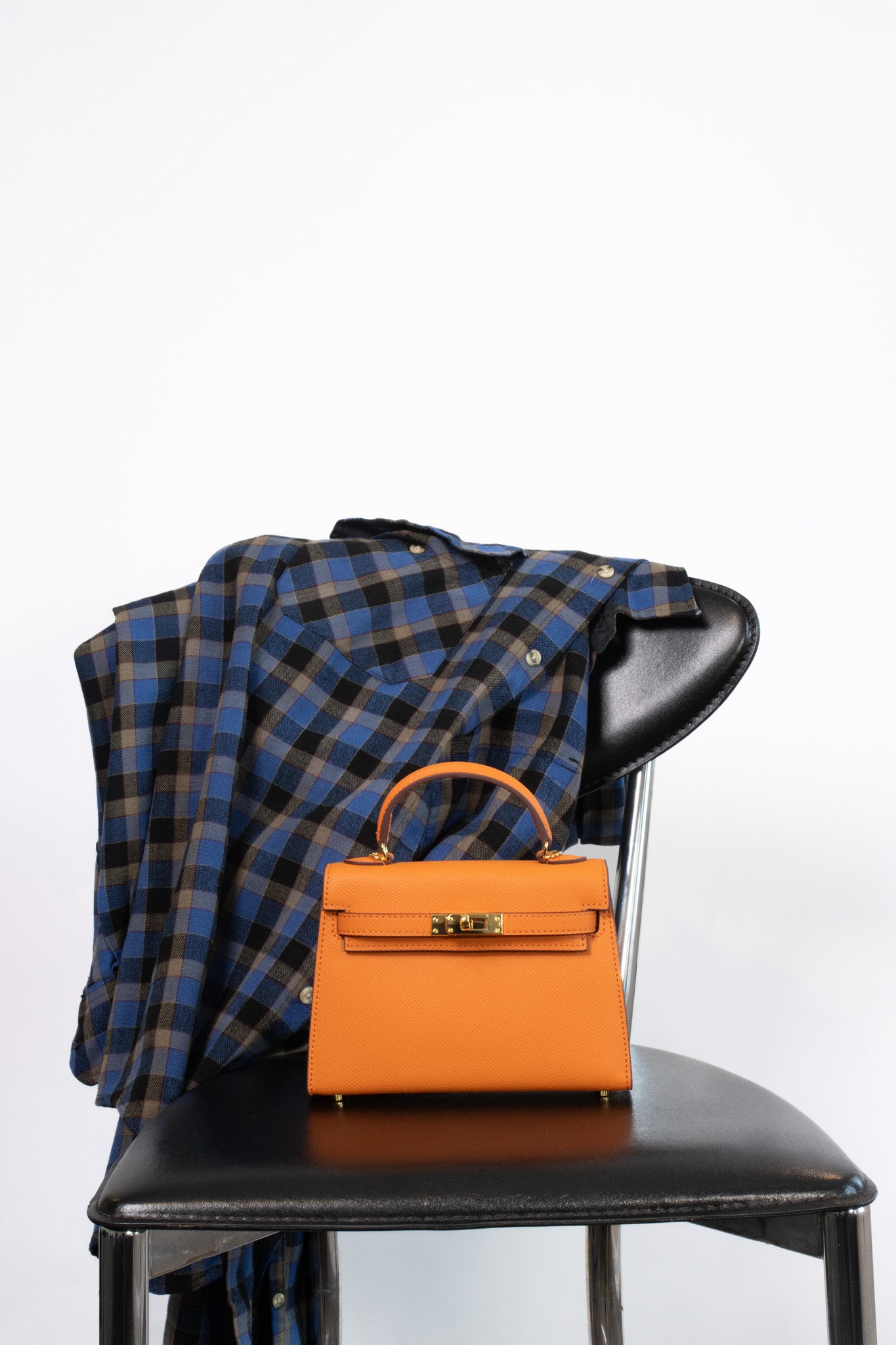 Eva Mini Top Handle Tangelo