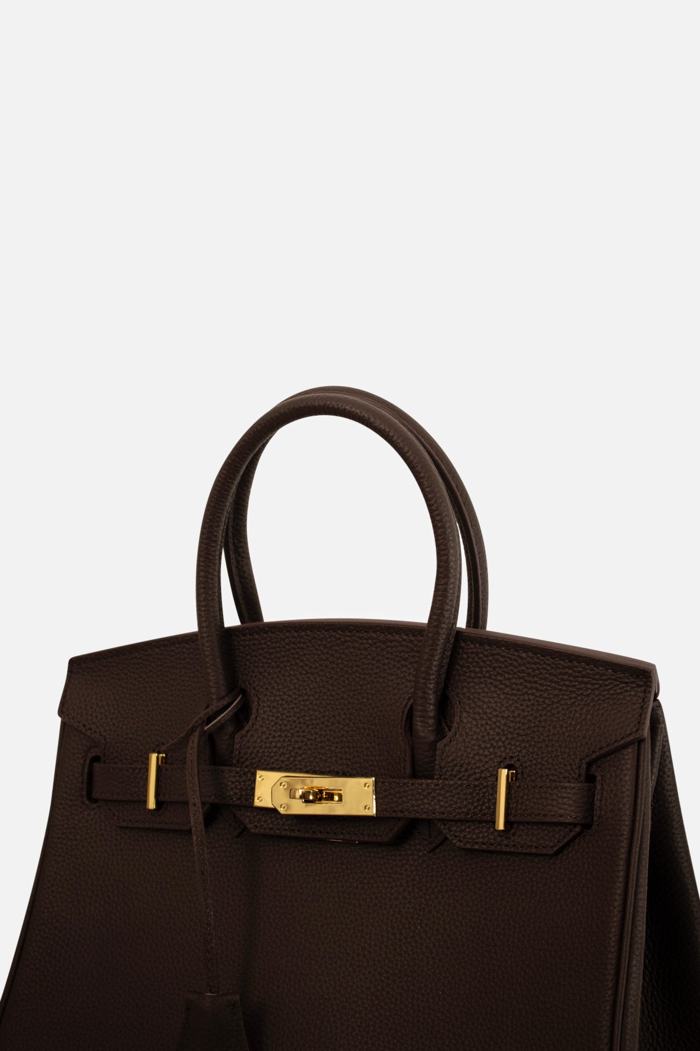 Grande Blake Double Handle Bag Ganache GHW