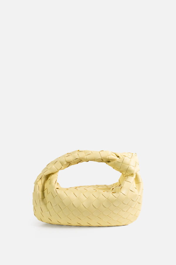 Ross Knot Handle Bag Lemon Chiffon