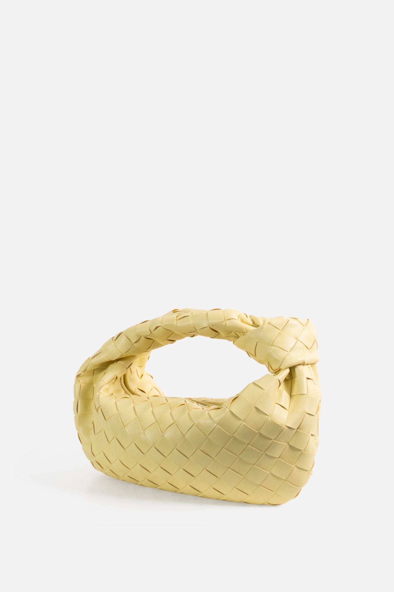 Ross Knot Handle Bag Lemon Chiffon