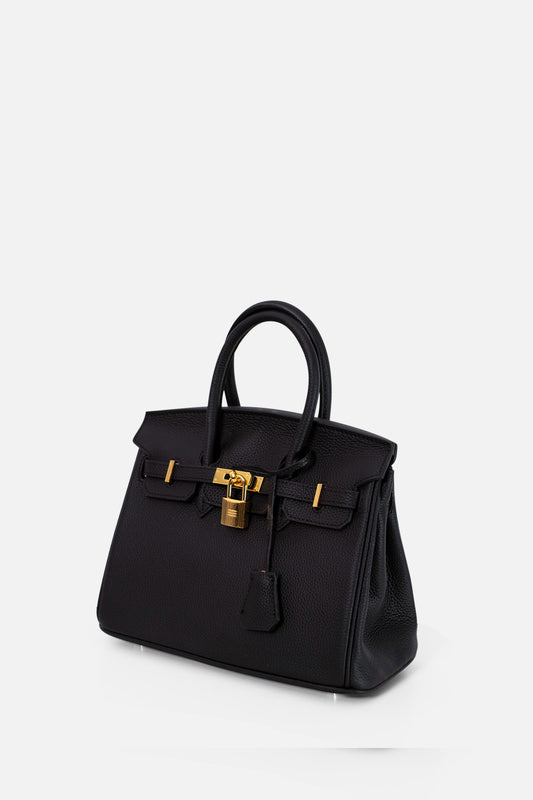 Blake Double Handle Bag Black GHW