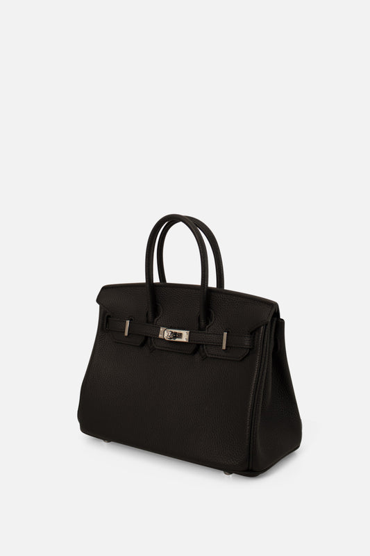 Blake Double Handle Bag Black SHW