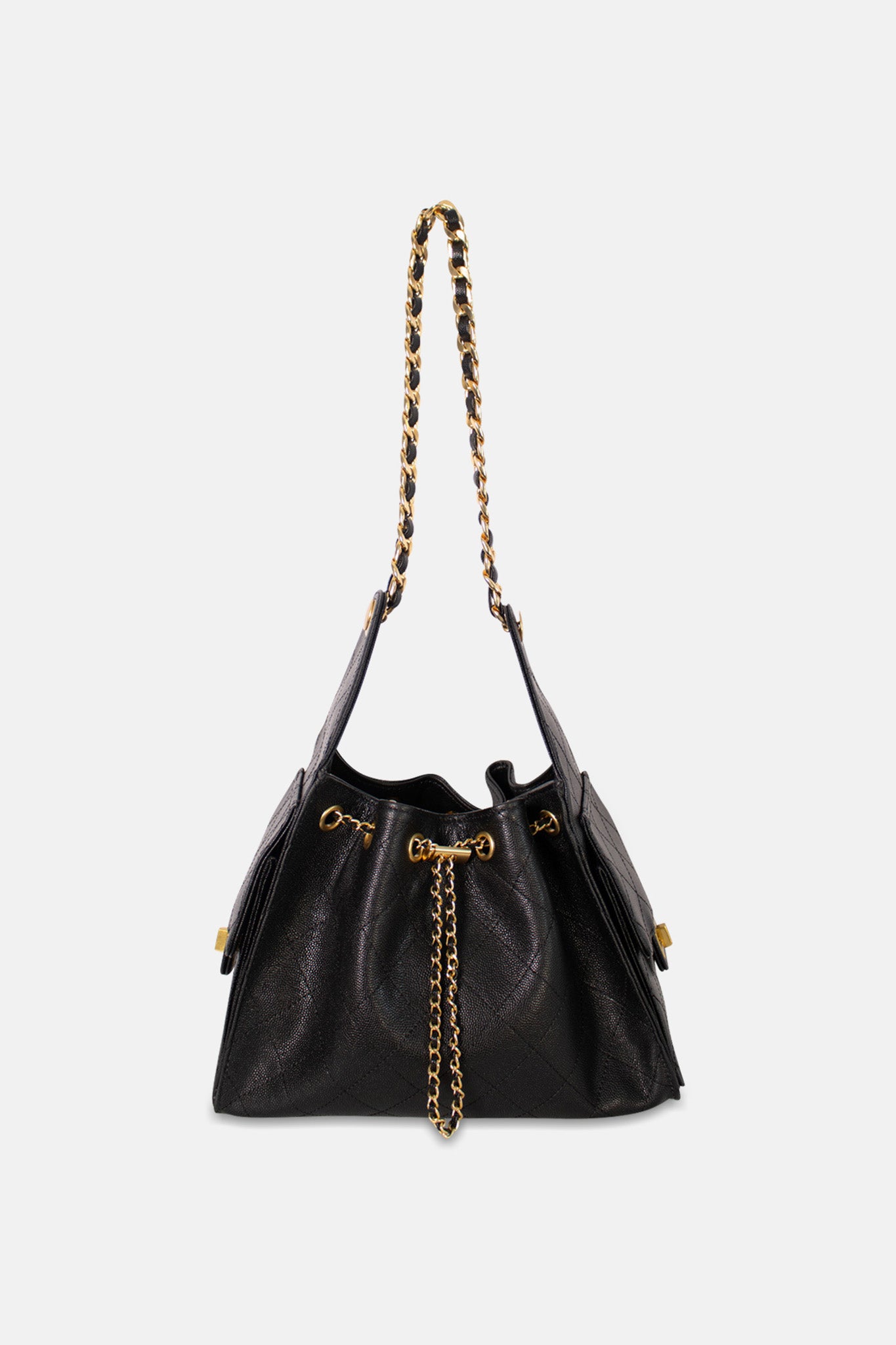 Quinn Hobo Small Black