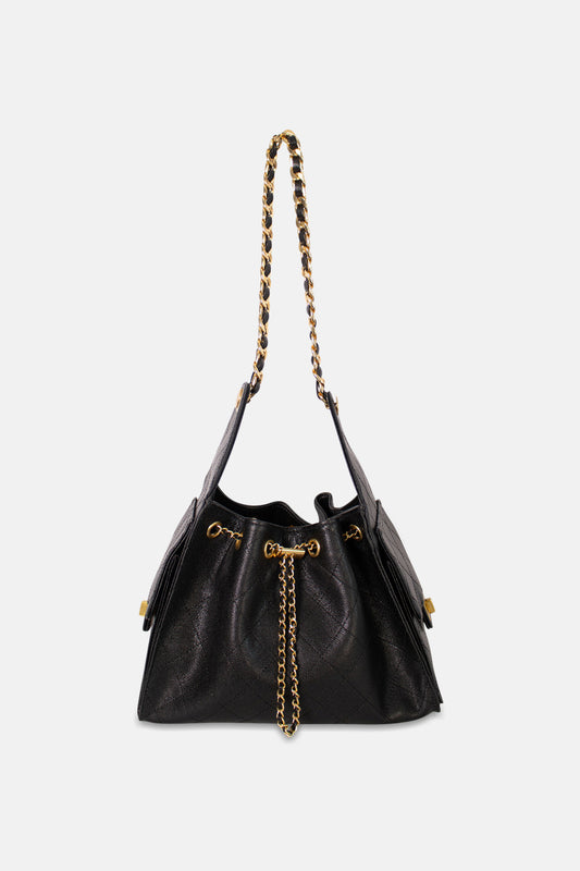 Quinn Hobo Small Black