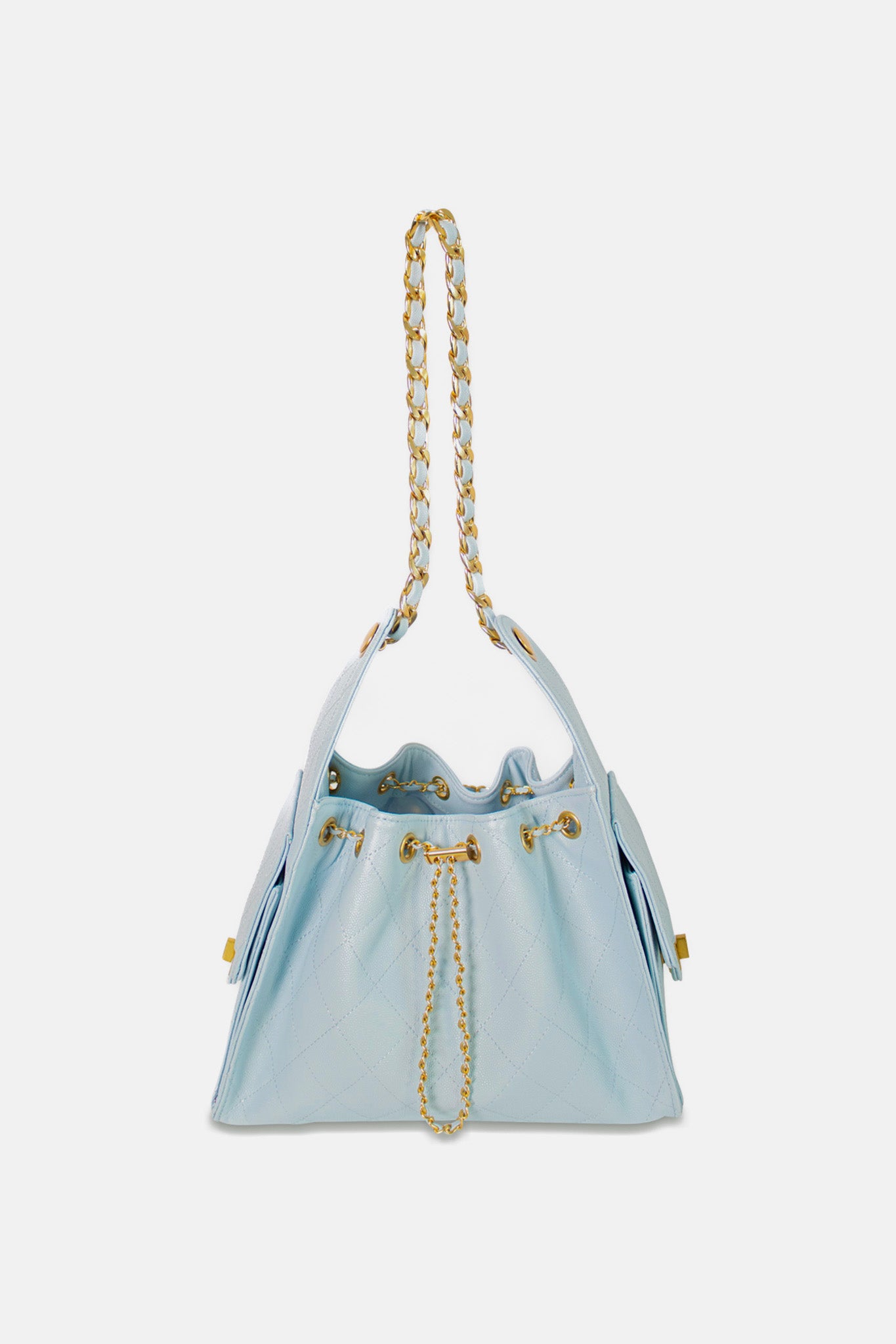 Quinn Hobo Small Ice Blue