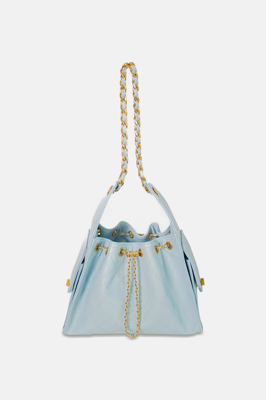 Quinn Hobo Small Ice Blue