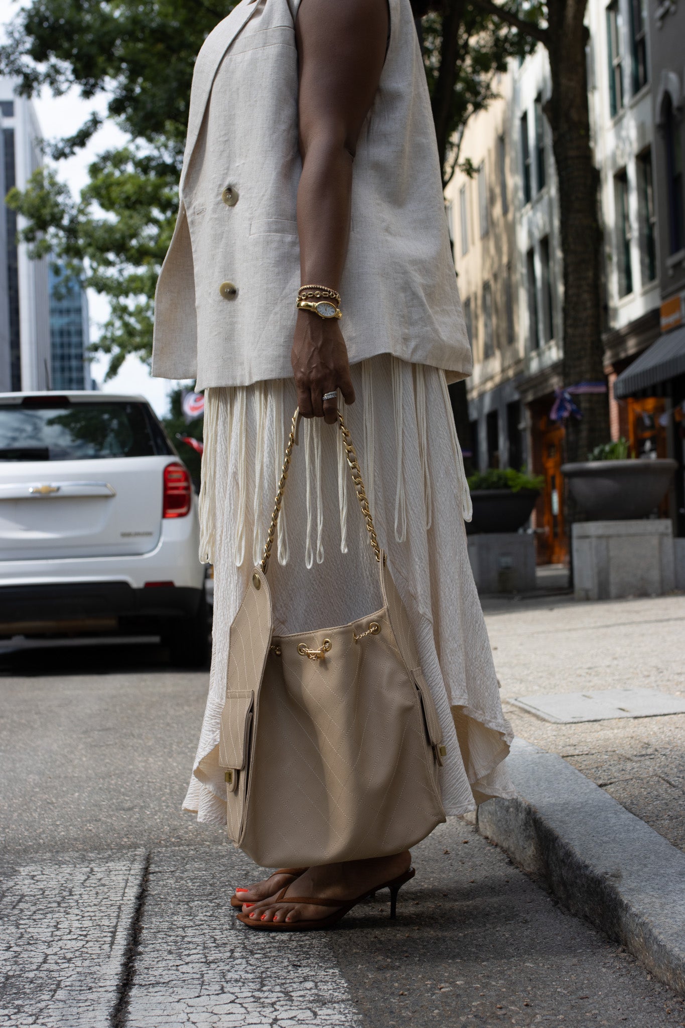 Quinn Hobo Nude Brown