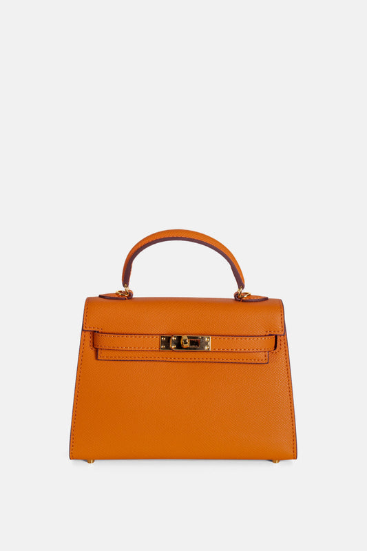 Eva Mini Top Handle Tangelo